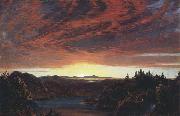 Frederic E.Church Twilight,a Sketch oil painting artist
